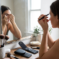 Eyebrow tweezers set lifestyle