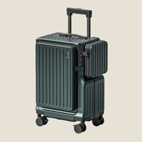 Front-opening carry-on suitcase (view 3)