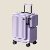 Front-opening carry-on suitcase (view 4)